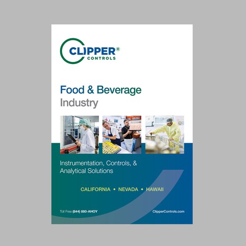 Food and Beverage Brochure Design