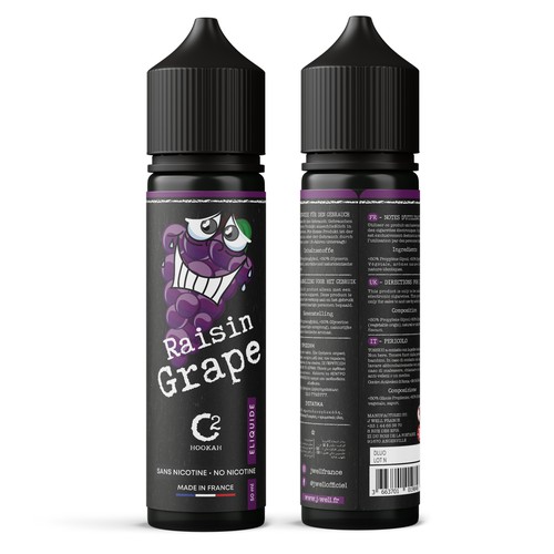 C2 HOOKAH Eliquid need his new label