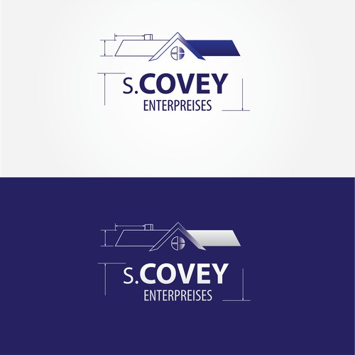 Professional Commerical construction logo for S.Covey Enterprises