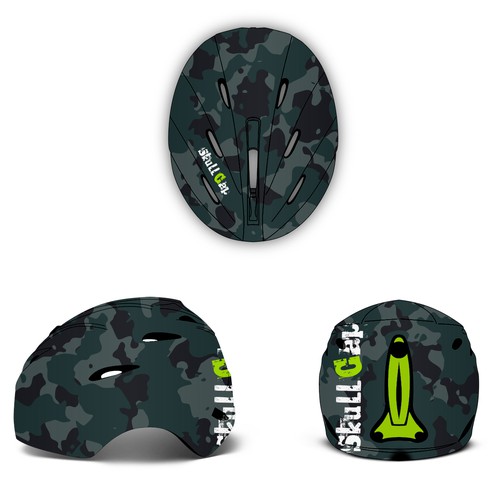 Camo Ski Helmet