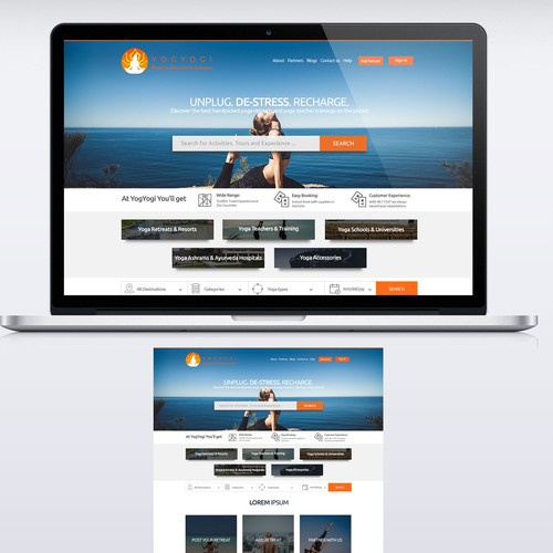 yoga website