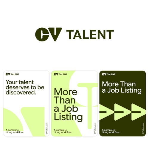 Logo and Brand Identity Design for Talent SaaS startup.