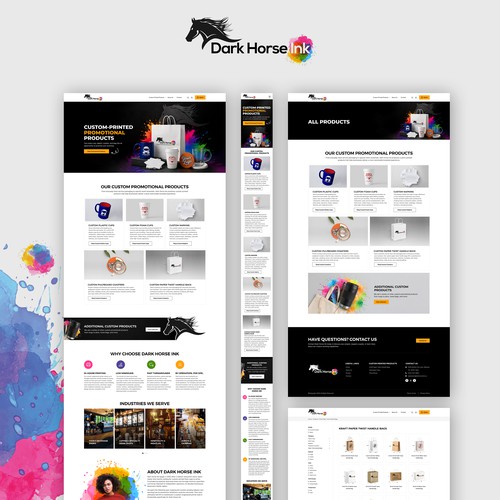 eCommerce website design
