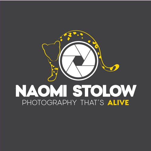 A wildlife photography logo