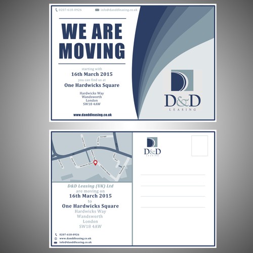 Leasing Company Postcard