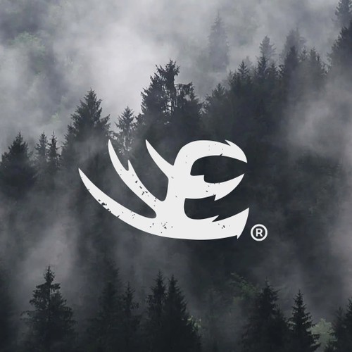 MUST Design: Antler Blended with Letter E Logo