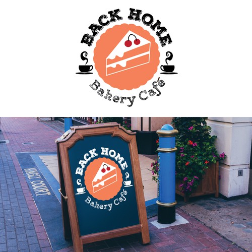 Delicious, welcoming Bakery café logo