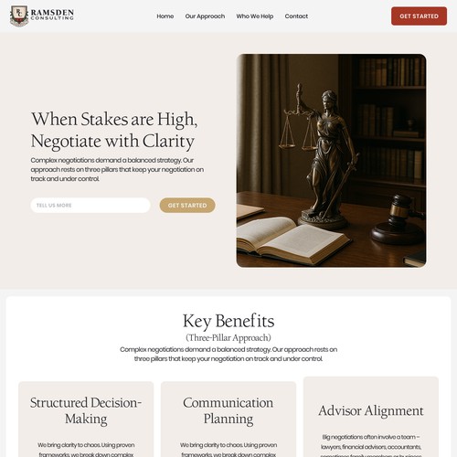 Website of Ramsden Consulting