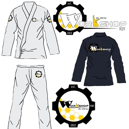 Jiu Jitsu gi design