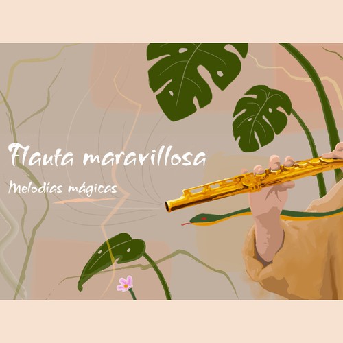 YouTube cover for flute music channel