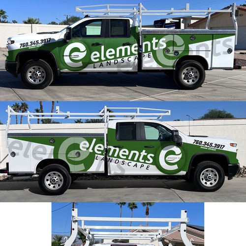 Elements Escape truck wrap