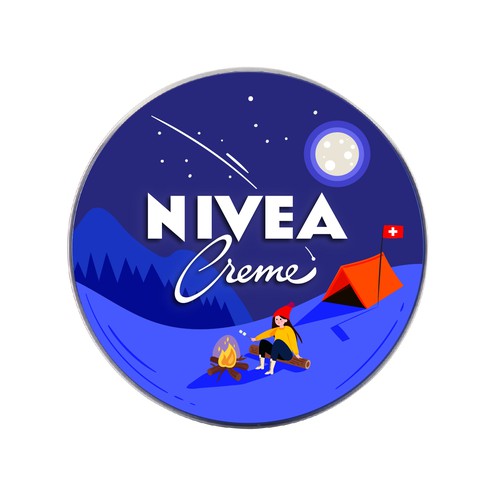 NIVEA Creme Swiss Anniversary Edition packaging 