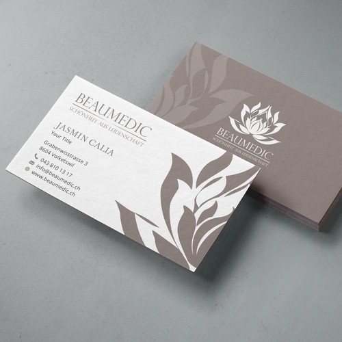 Business Card Design for a Beauty Salon