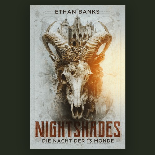 NIGHTSHADES. Horror book cover