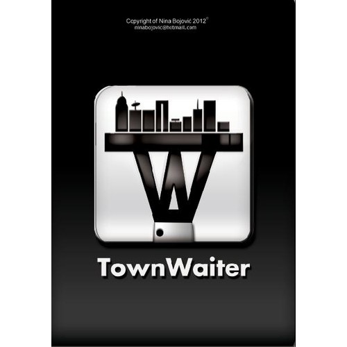 "Town waiter" app. icon