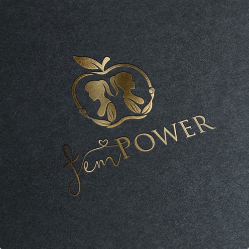Women fitness/gym center logo