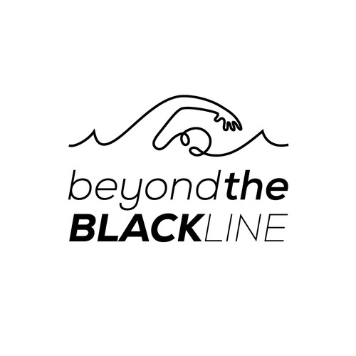 One-line logo mark