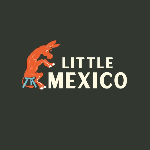 Fun logo for a Mexican Restaurant 