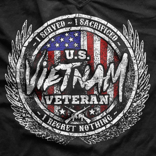 Vietnam Veteran Military T-Shirt