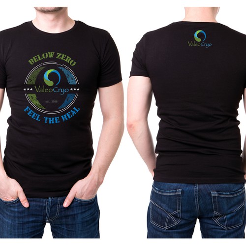 T shirt design for Valeo Cryo