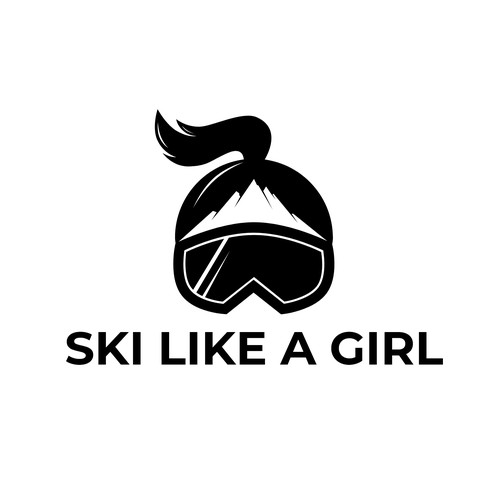 skiing and snowboarding logo