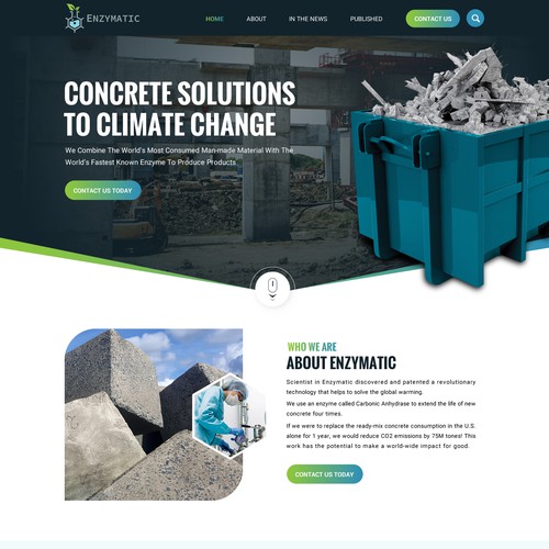 Wordpress Environmental website