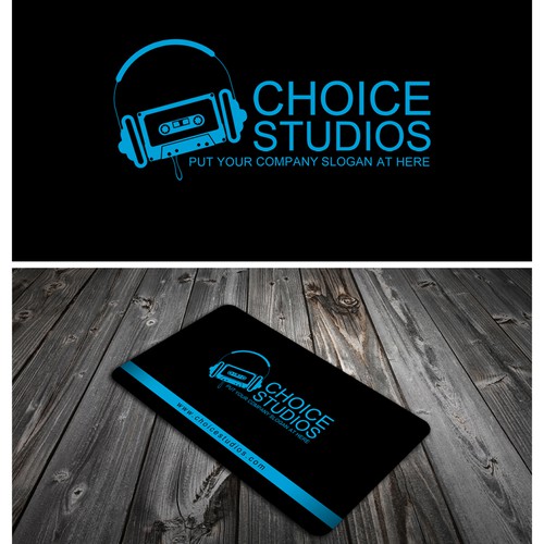 Dominent Music recording studio logo. Don't hold back