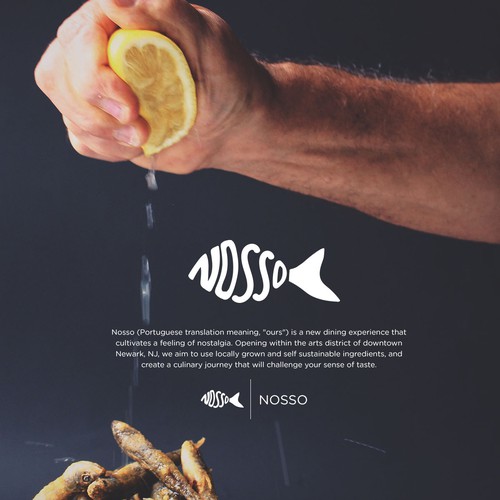 Logo design for Nosso restaurant