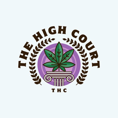Pot culture podcast logo: The High Court 