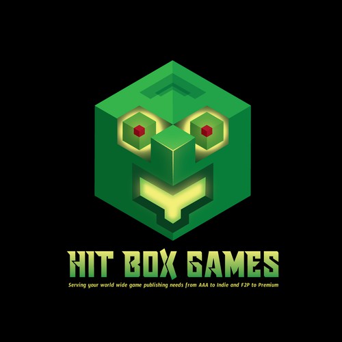 Logo design for HIT BOX GAMES