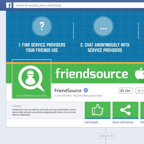 Friendsource; Social Media Design