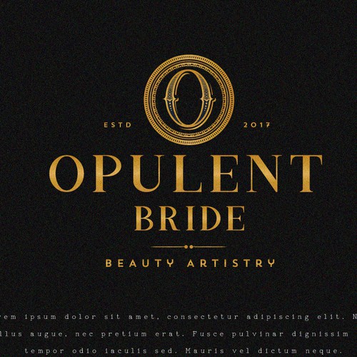 Logo for Opulent Bride