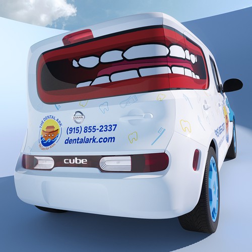 Dental Ark Car Wrap