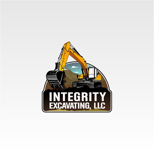 eye catching logo for our excavating company