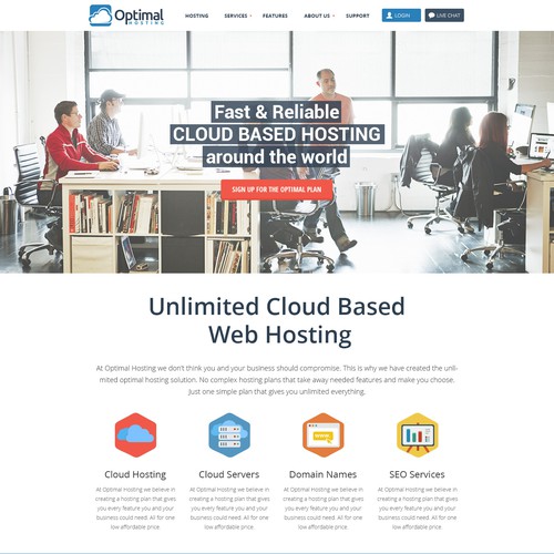 Guaranteed - cloud hosting website