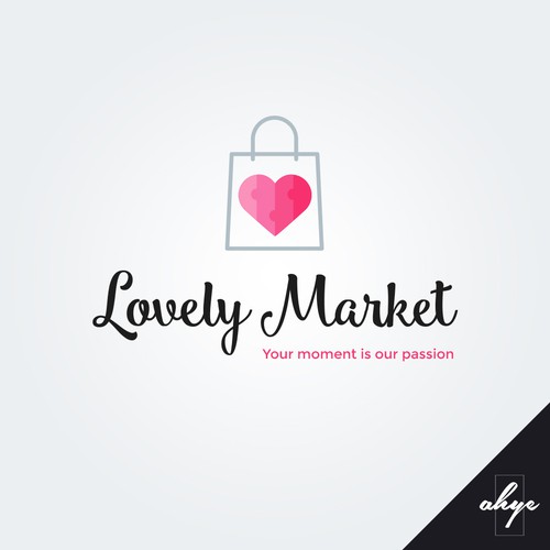 Logo concept for Lovely Market