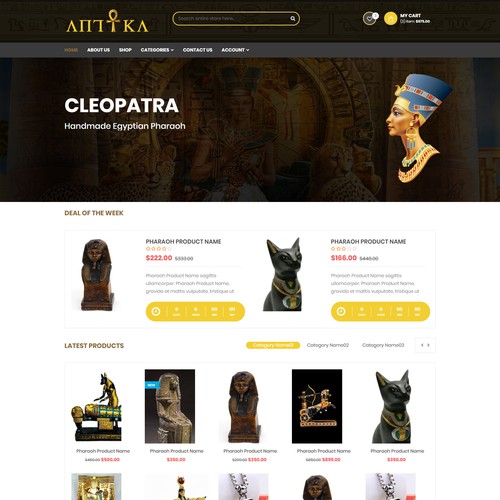 Antika website