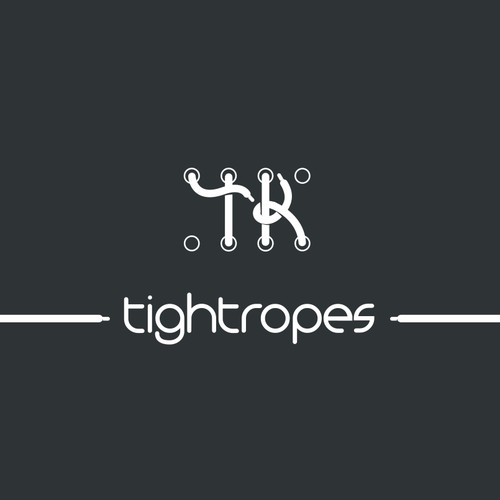 Logo concept for shoelace company tightropes