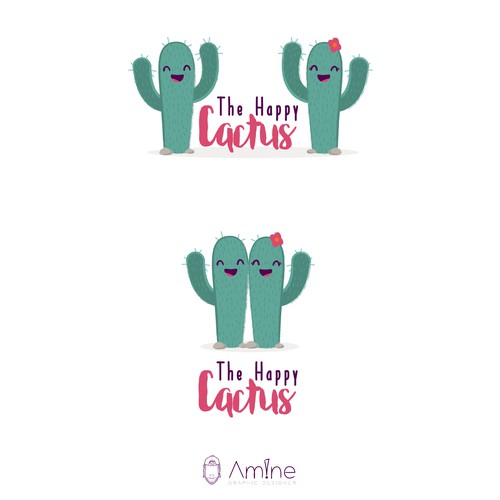 The Happy Cactus Logo