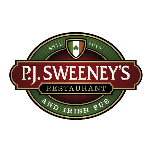 Irish Pub Logo Design