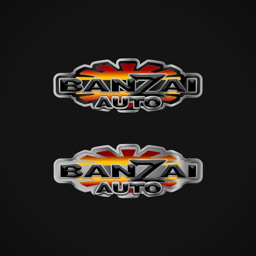 Fresh logo needed for: Banzai Auto!   New auto dealership. Cars