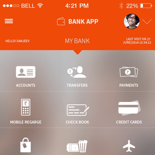 Design the coolest Un-banking app ever