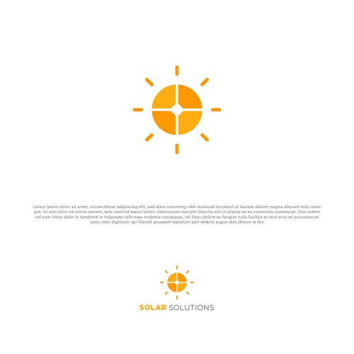 Solar Panel Logo