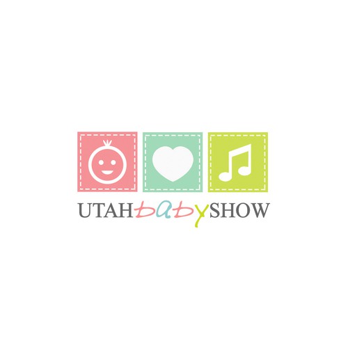 Create a brand identity pack for the Utah Baby Show!