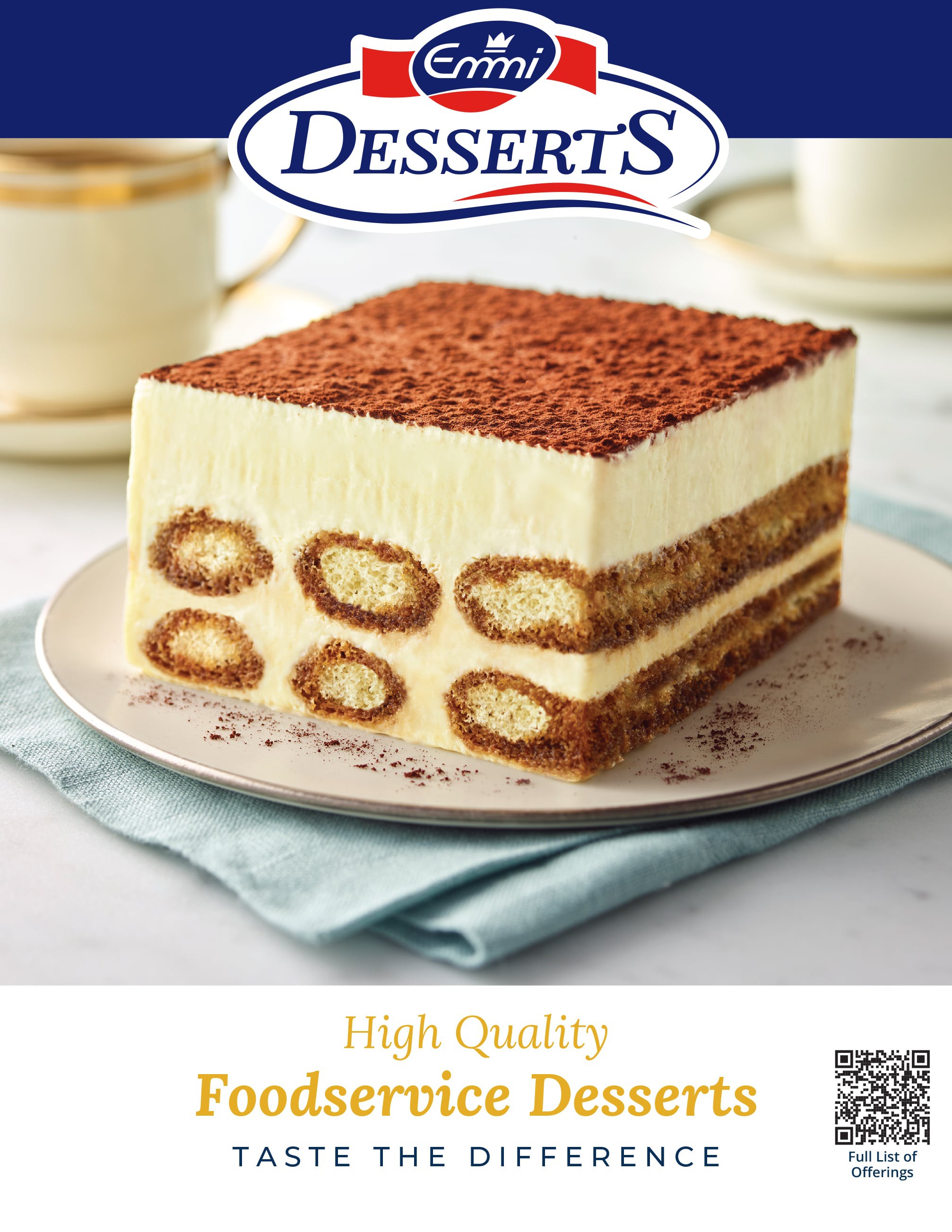 2024 Emmi Desserts RETAIL & FOODSERVICE Brochures