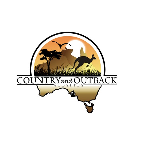 Perfect logo design for  Country and Outback Websites