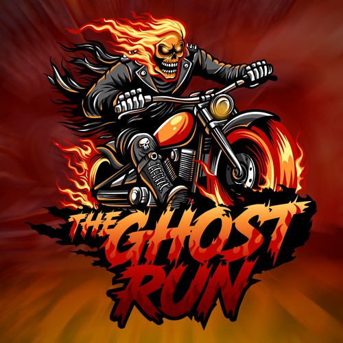 The Ghost Run - Logo | Mascot