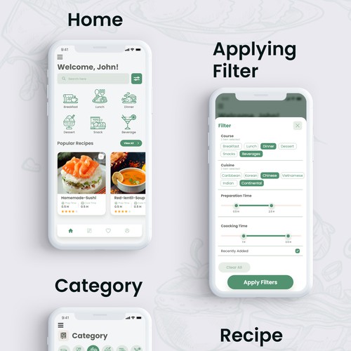Food Recipes App