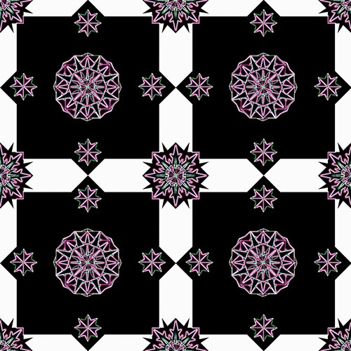 Miss Mondial Heart and Arrow Pattern
