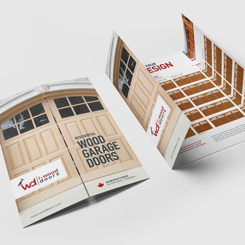 i-Wood GateFold Brochure Design